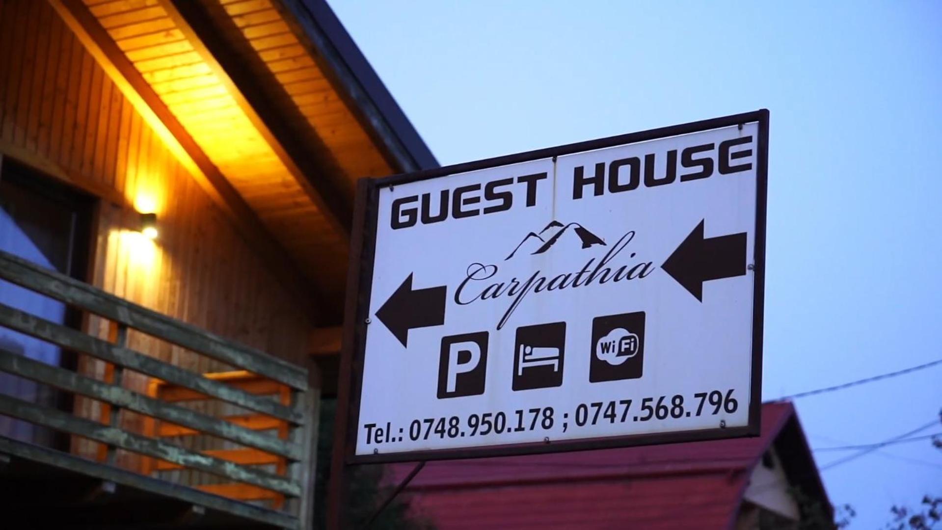 Guest House Carpathia Vişeu de Sus Dış mekan fotoğraf